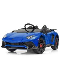 купить Детский спортивный электромобиль Lamborghini M 3903EBLR-4 с радиоуправлением (синий)