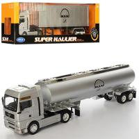 купить Инерционный трейлер WELLY 32641W-42W цистерна (51.5см)
