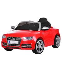 купить Детский электромобиль AUDI M 3291EBLR-3 кожаное сиденье (красный)