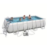 купить Бассейн каркасный Bestway 56390 с фильтр-насосом (488-274-122 см)
