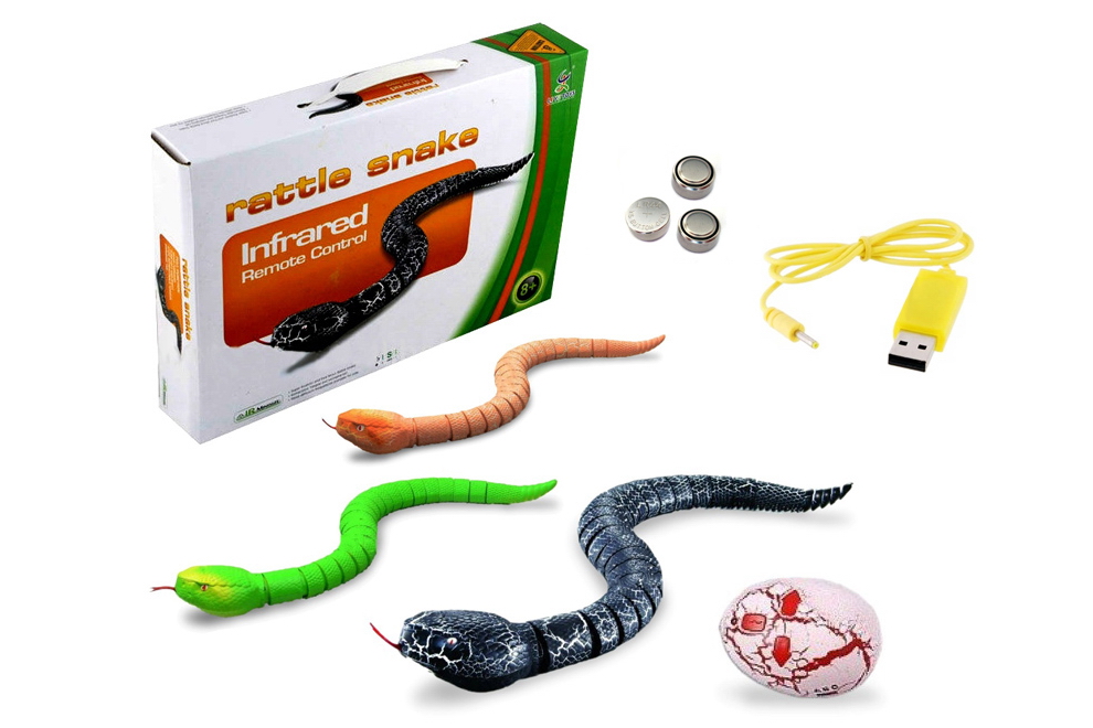 фото Змея с пультом управления ZF Rattle snake (зеленая)