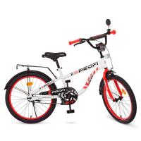 купить Велосипед для детей 20 дюймов Profi T20154 Space (бело-красный)