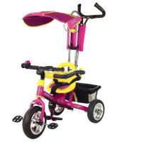 купить Велосипед трехколесный для детей  Profi Trike КТ 099 A с ручкой Eva Foam