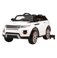 купить Детский электромобиль M 2398 BR-1 Джип Range Rover с пультом р/у и открывающимися дверьми (белый)