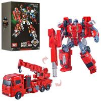 купить Трансформер игровой J8015D робот-кран (20см)