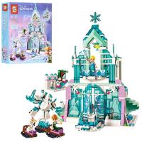 купить Конструктор для детей Frozen SY868 замок (784 детали)
