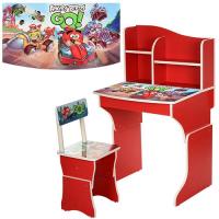 купить Парта ростовая MV-904-30 Angry birds (красная)