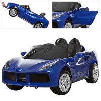 купить Спортивная электромашина Ferrari M 3284 EBLR-4 амортизаторы (синий)