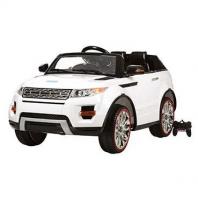 купить Детский электромобиль M 2398 (MP4)BR-1 Джип Range Rover с р/у и открываются двери, монитор для просмотра мультфильмов (белый)