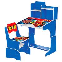 купить Регулируемая парта для детей W 2071-52-2 Ninjago (синяя)