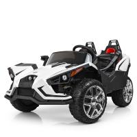 купить Детский электромобиль машина Bambi M 3907EBLR-1 с полным приводом 4 мотора (белая)