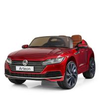 купить Электромобиль для детей Volkswagen Arteon M 3993EBLRS-3 кожаное сиденье и автокраска (красный)