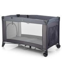 купить Манеж для детей El Camino ME 1016-11 SAFE вход-змейка и карман (серый)