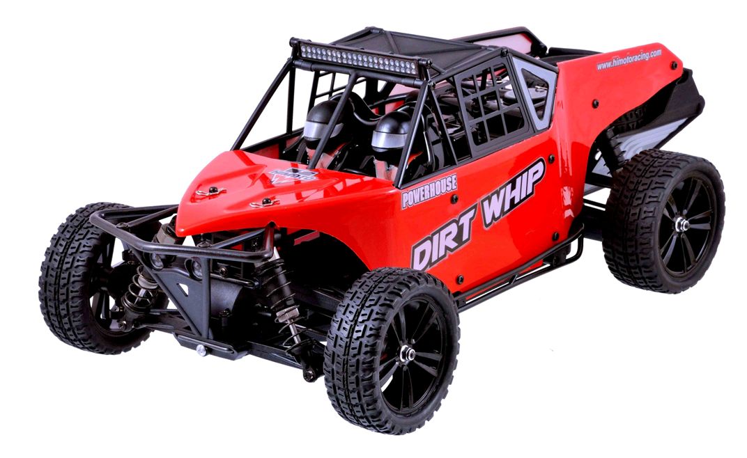 фото Радиоуправляемая модель Багги 1:10 Himoto Dirt Whip E10DBL Brushless (красный)