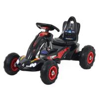 купить Детский карт Bambi M 1561-2 педальный с резиновыми колесами (черный)