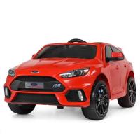 купить Детский электромобиль Ford Focus RS M 3627EBLR-3 с кожаным сиденьем (красный)