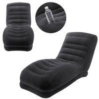 купить Надувное кресло Intex 68595 велюр (86-170-94см)