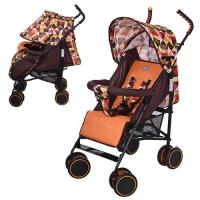 купить Детская коляска BAMBI M 3425-7 прогулочная трость (оранжевая)