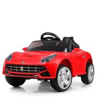 купить Детский электромобиль Bambi M 3176EBLR-3 с кожаным сиденьем (красный)