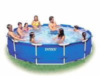 купить Семейный каркасный бассейн Intex Metal Frame Pool 28210 (56994) (366х76 см)