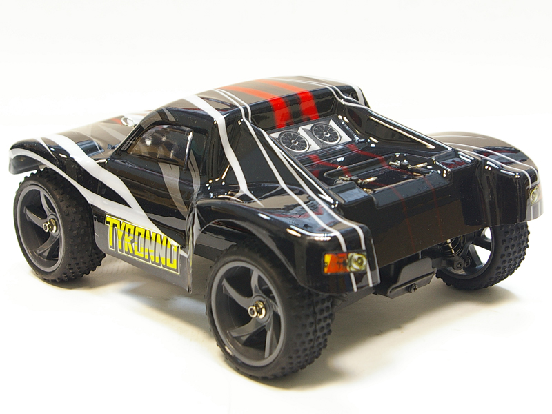 фото Радиоуправляемая модель раллийного шорт-корса 1:18 Himoto Tyronno E18SC Brushed (черный)