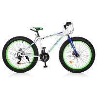 купить Спортивный велосипед 26 дюймов Profi EB26POWER 1.0 S26.3 стальная рама 17 дюймов (белый)