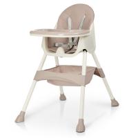 купить Стульчик для кормления детей Bambi M 4136 Pink экокожа (розовый)