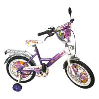 купить Двухколесный велосипед Лунтик P 1433L 14 дюймов (фиолетовый)