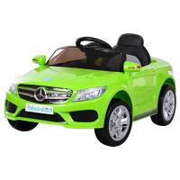 купить Десткий электромобиль Mercedes BAMBI M 2772EBLR-5 кожа двери открываются (зеленый)
