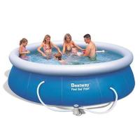 купить Бассейн семейный Bestway 57263 с фильтр насосом (366-91 см)