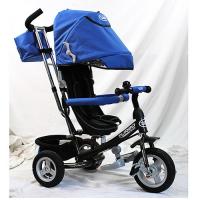 купить Прогулочный трехколесный велосипед для детей TURBOTRIKE M 3452-3FA (синий)