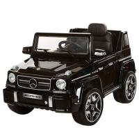купить Детский электромобиль джип Mercedes AMG JJ263EBRS-2 колеса EVA автопокраска (черный)