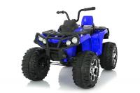 купить Детский полноприводный квадроцикл Bambi M 3999EBLR-4 кожаное сиденье (синий)