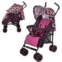 купить Детская коляска BAMBI M 3425-8 прогулочная трость (розовая)