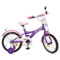 купить Велосипед для девочек 16 дюймов Profi T1663 Original girl (фиолетово-розовый)
