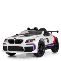 купить Детский спортивный электромобиль BMW M6 GT3 M 5405EBLR-1 с радиоуправлением (белый)