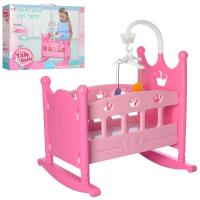 купить Игровая кроватка для куклы YL2000C с каруселью