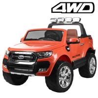 купить Детский полноприводный джип Ford M 3573EBLR-7 кожаное сиденье (оранжевый)