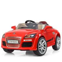 купить Детский автомобиль Audi M 3891EBLR-3 колеса ЕВА и кожаное сиденье (красный)