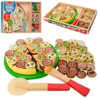 купить Деревянные продукты на липучке Wooden MD 1075 пицца