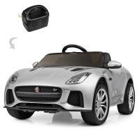 купить Электромобиль для детей Jaguar M 3994EBLRS-11 кожаное сиденье крашеный (серый)