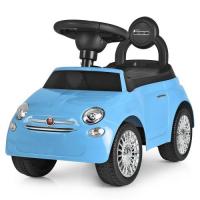 купить Детская каталка-толокар Fiat HZ620-4 с музыкой и багажником (синяя)