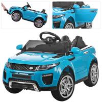 купить Детский джип Range Rover M 3213EBLR-4 колеса EVA (синий)