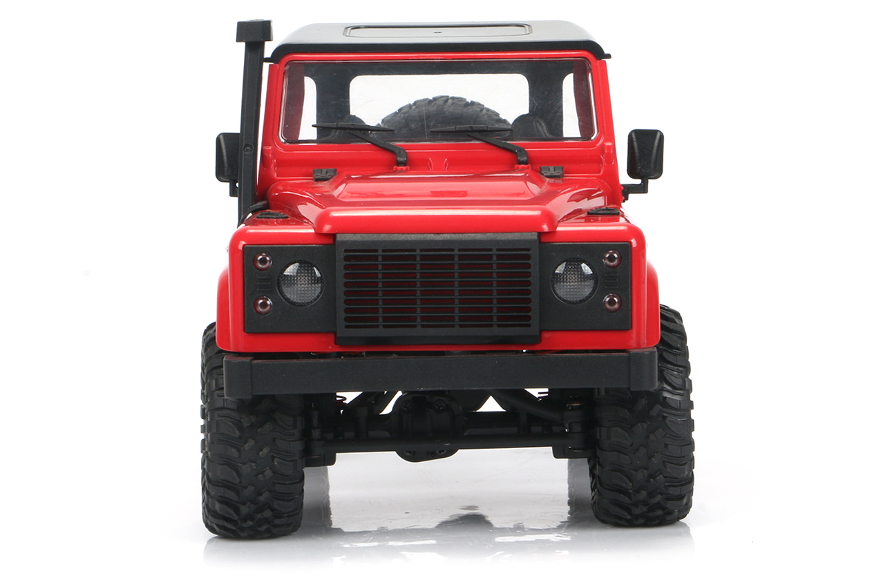 фото Машинка на радиоуправлении 1:12 MN Model Краулер D90 Defender полноприводный (красный)