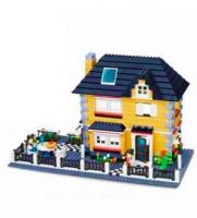 купить Конструктор WanGe Toys, Домик (909 деталей) 34051