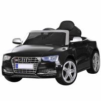 купить Детский электромобиль AUDI M 3291EBLR-2 кожаное сиденье (черный)
