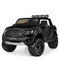 купить Детский электромобиль внедорожник Ford Raptor M 4174EBLR-2 с кожаным сиденьем (черный)
