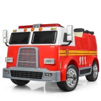 купить Детская пожарная машина Bambi M 3827EBLR-3 полный привод и водяной пистолет (красная)