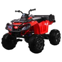 купить Детский полноприводный квадроцикл Bambi M 3564EL-3 кожаное сиденье (красный)