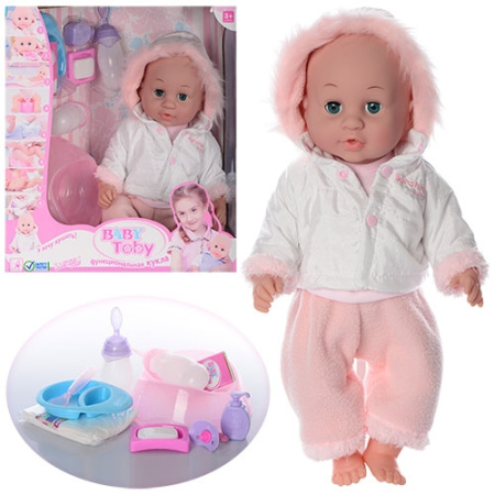 фото Детский пупс Baby Toby 30719-7 аксессуары (42 см)